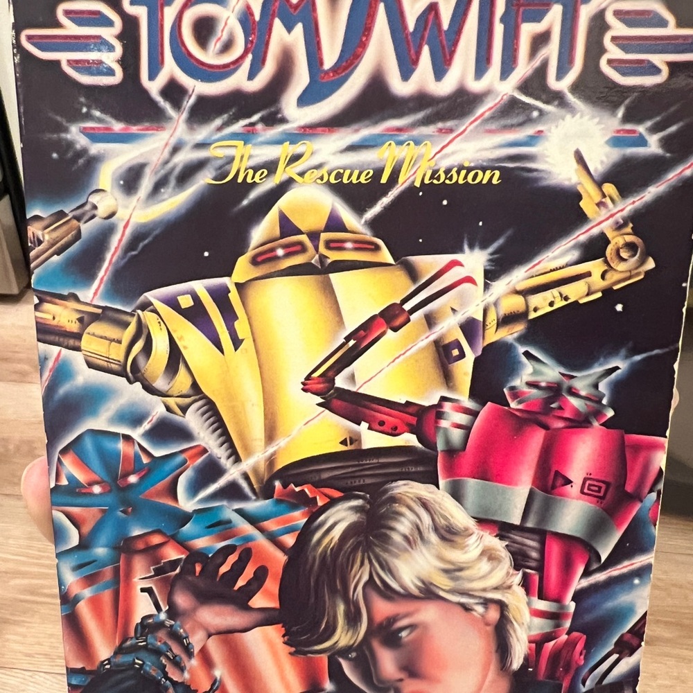 *VINTAGE* Tom Swift: The Rescue Mission Book #6, 1981 Great Condition